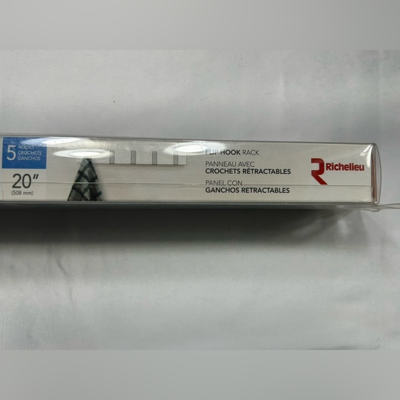 RICHELIEU Modern Hook Rack 2 For $30 - Picture 5 of 7
